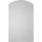 Ekena Millwork Arch Top Surface Mount PVC Gable Vent: Functional, w/ 3-1/2"W x 1"P Standard Frame, 12"W x 20"H GVPAR12X2001SF - alternate 5